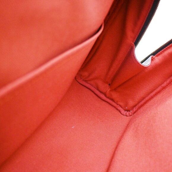 LOUIS VUITTON Nolita Hand Bag Damier Ebene Leather Brown France - Picture 13 of 16